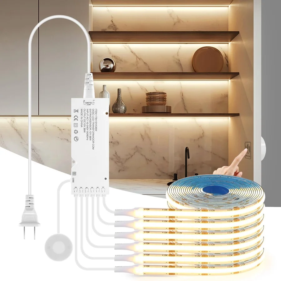 AIMENGTE COB Cabinet Lights for Detolf display cabinet