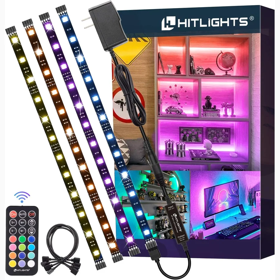 HitLights LED Strip Kit for Detolf display cabinet
