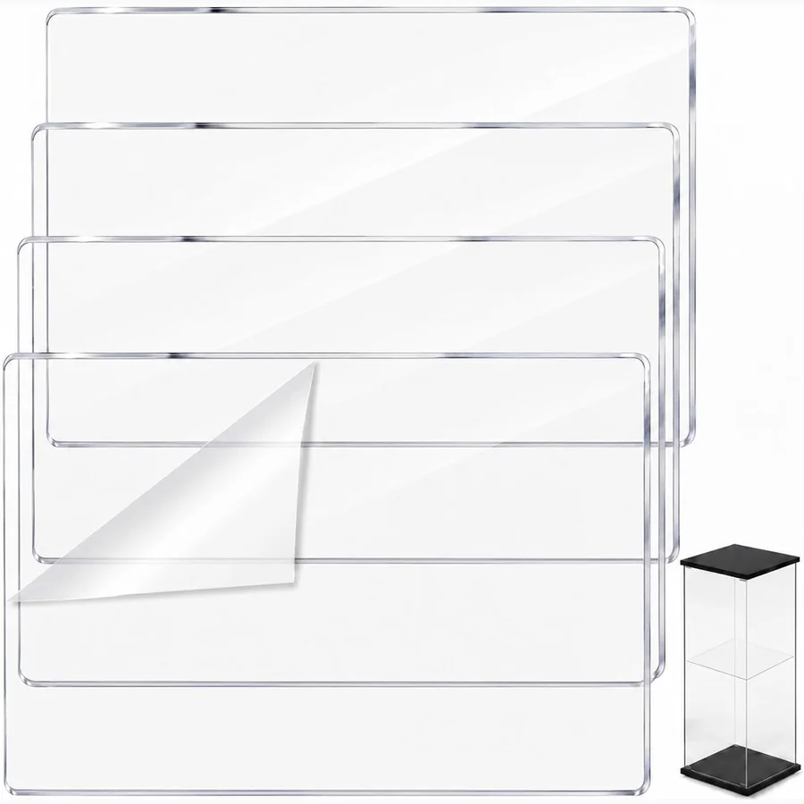 Thyle 4-Pack Acrylic Shelf for Detolf display cabinet